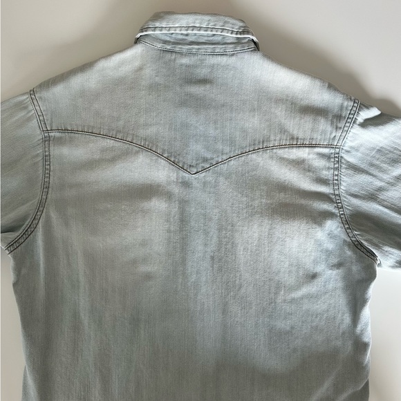 Wrangler Western Shirt with Pearl Snaps - Picture 6 of 8